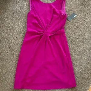 Fuschia sleeveless dress